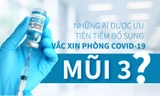 Những ai được ưu tiên tiêm bổ sung mũi 3 vắc xin phòng COVID-19?