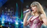 Hàng ngàn Swifties đổ xô đi xem biểu diễn nhạc nước của Taylor Swift giá 0 đồng