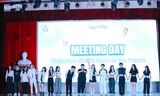 Bùng nổ cảm xúc trong buổi Meeting Day của sinh viên Học viện Báo chí và Tuyên truyền