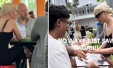Lady Gaga có khoảnh khắc đời thường cực đáng yêu tại một quán ăn ở Singapore