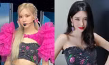 Diện váy hoa sau Sunmi nhưng Rosé lại ghi điểm nhờ pha cắt chỉnh đơn giản mà hiệu quả