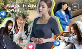 Sao Hàn 24H: Không hẹn mà gặp, Joy (Red Velvet) cùng Seolhyun (AOA) đều mặc đồ menswear