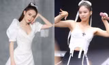 “Bắt trend” buộc tóc như Jennie (BLACKPINK), nhan sắc Nhã Phương thăng hạng đáng kể