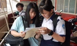 Thí sinh dự thi vào lớp 10 tại TPHCM năm 2019