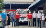 Các đơn vị T.Ư Đoàn tặng “xe cấp cứu cộng đồng” phục vụ chống dịch COVID-19 cho Bệnh viện Quận 11