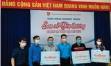 Tiếp nhận ủng hộ cho chương trình “San sẻ yêu thương, chung tay vượt qua đại dịch”