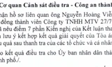 Chuyển hồ sơ cho Công an TPHCM điều tra nguyên giám đốc Công ty 27/7