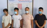 Nhóm đối tượng trong đường dây cá độ do Nguyễn Trung Hiếu cầm đầu bị công an bắt giữ