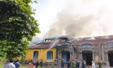 Nhà triển lãm thuộc Bảo tàng Lịch sử TT-Huế bất ngờ bốc cháy