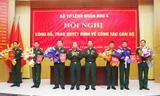 Bổ nhiệm tân Chỉ huy trưởng và Tham mưu trưởng Bộ Chỉ huy quân sự tỉnh TT-Huế
