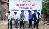 Tuổi trẻ Đại học Huế xây nhà nhân ái tặng gia đình sinh viên khó khăn