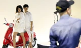 Top 4 Vietnam’s Next Top Model thử sức với Vespa