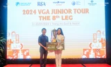 Nguyễn Viết Gia Hân vô địch chặng 8 VGA Junior Tour 2024