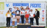 Nguyễn Bảo Châu (thứ 2 từ phải sang) gây ấn tượng tại Pacific Cup International Junior Golf Championship 2024