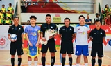 Chủ nhà thắng trận ra quân giải futsal sinh viên khu vực Hà Nội 2024