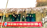 Lập vành đai chống dịch COVID-19 ở biên giới Việt - Lào