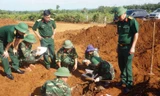 Tìm thấy 5 hài cốt liệt sĩ ở Xa Re