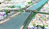 Cầu hơn 2.000 tỷ nối khu Nam Sài Gòn