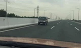 Ô tô lao ngược chiều ở làn 120 km/h cao tốc Hà Nội - Hải Phòng