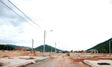 Hối hả trên công trường 'phố mới' Đèo Cả