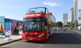 Thí điểm xe buýt 'mui trần' chở khách du lịch Nha Trang