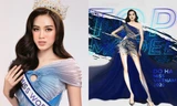 Đỗ Thị Hà hé lộ bộ váy phô diễn trọn vẹn đôi chân 1m1 tại phần thi Top Model ở Miss World