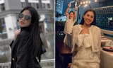 Hoa hậu Đỗ Thị Hà mặc kín mít vẫn xinh đẹp, Tiểu Vy nhí nhảnh hết cỡ bên Trường Giang