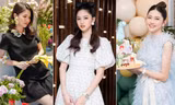 Giấu bụng bầu khéo léo như Á hậu Thanh Tú, mang thai ở những tháng cuối vẫn không ai hay
