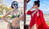 Người đẹp Biển Đào Thị Hà, Hoa hậu Jennifer Phạm đọ sắc nóng bỏng với áo tắm