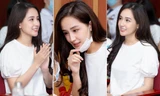 Mai Phương Thúy diện áo phông trắng giản dị vẫn đẹp rạng rỡ tại sự kiện từ thiện 
