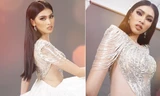 Lộ diện váy dạ hội lộng lẫy mang thông điệp hòa bình của Ngọc Thảo tại Miss Grand 2021