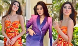 Sử dụng váy áo thông minh, Khánh Vân được nhà tài trợ Miss Universe khen trên livestream 