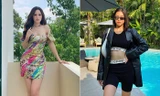 Tiểu Vy khoe vòng eo con kiến 'cực phẩm', Mai Phương Thuý mặc váy bó sát nóng 'bỏng mắt'