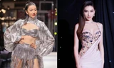 Á hậu Ngọc Thảo mặc váy cúp ngực sexy, Á hậu Thuý Vân khoe nội y nóng bỏng trên sàn diễn