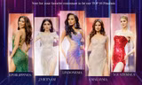 Sau màn hất váy 'gây bão' ở bán kết, Ngọc Thảo leo lên top 2 bình chọn ở Miss Grand 