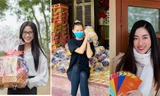 TIểu Vy, Lương Thuỳ Linh, Đỗ Thị Hà vẫn miệt mài từ thiện trong những ngày giáp Tết 