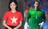 Á hậu Huyền My lên tiếng bênh vực thủ môn Tấn Trường sau trận đấu với UAE 