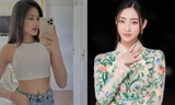 Đỗ Thị Hà mặc crop-top khoe eo 'con kiến', Lương Thuỳ Linh diện áo dài đính kết lấp lánh