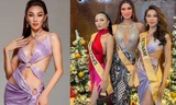 Thuỳ Tiên diện váy cắt xẻ 'lấn át' khi đọ sắc cùng dàn thí sinh Miss Grand 