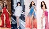 Loạt trang phục cắt xẻ khoe trọn đôi chân dài 1m1 của Hoa hậu Đỗ Thị Hà 
