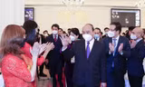 Chủ tịch nước Nguyễn Xuân Phúc gặp mặt đại diện kiều bào Việt Nam tại Liên bang Nga