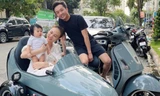 Chán siêu xe, Cường Đôla mua xe máy độc lạ 150 triệu đồng để chở vợ con đi dạo?