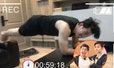 Running Man Việt Nam: Liên Bỉnh Phát vừa tập plank trên không vừa hát hit của Jun Phạm 