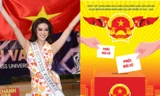 Hoa hậu Khánh Vân tiếc nuối vì không thể có mặt ở Việt Nam để đi bỏ phiếu bầu cử