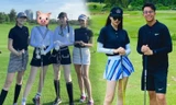 Hoa hậu Đỗ Mỹ Linh khoe ảnh hội chị em đi chơi golf, fan soi ra bóng dáng Hương Giang?