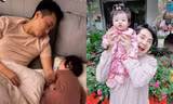 Đặc điểm chung của hai nhóc tì Suchin và Winnie: Cực kỳ quấn bố, đến mẹ cũng phải ghen tỵ