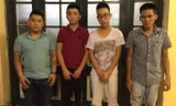 Bắt nhóm đối tượng đua xe trái phép quanh hồ Gươm