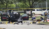 Hiện trường vụ xả súng tại bang Texas. (Nguồn: Reuters)