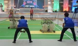 Xem Robot đánh cầu lông tại Robocon 2015
