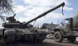 Xe tăng của lực lượng ly khai tại khu vực Donetsk. (Nguồn: Reuters)